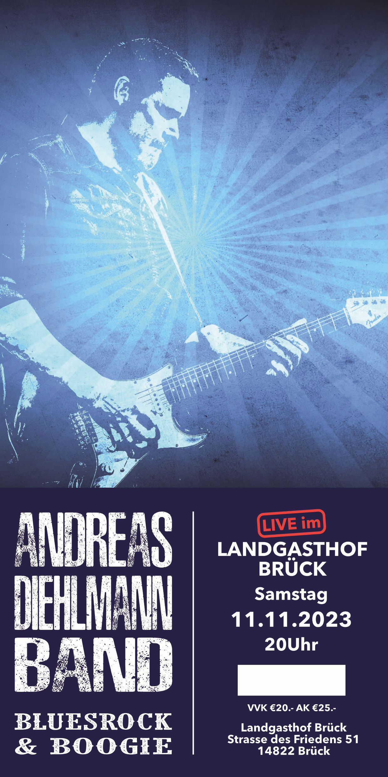 Eintrittskarte Landgasthof Brück