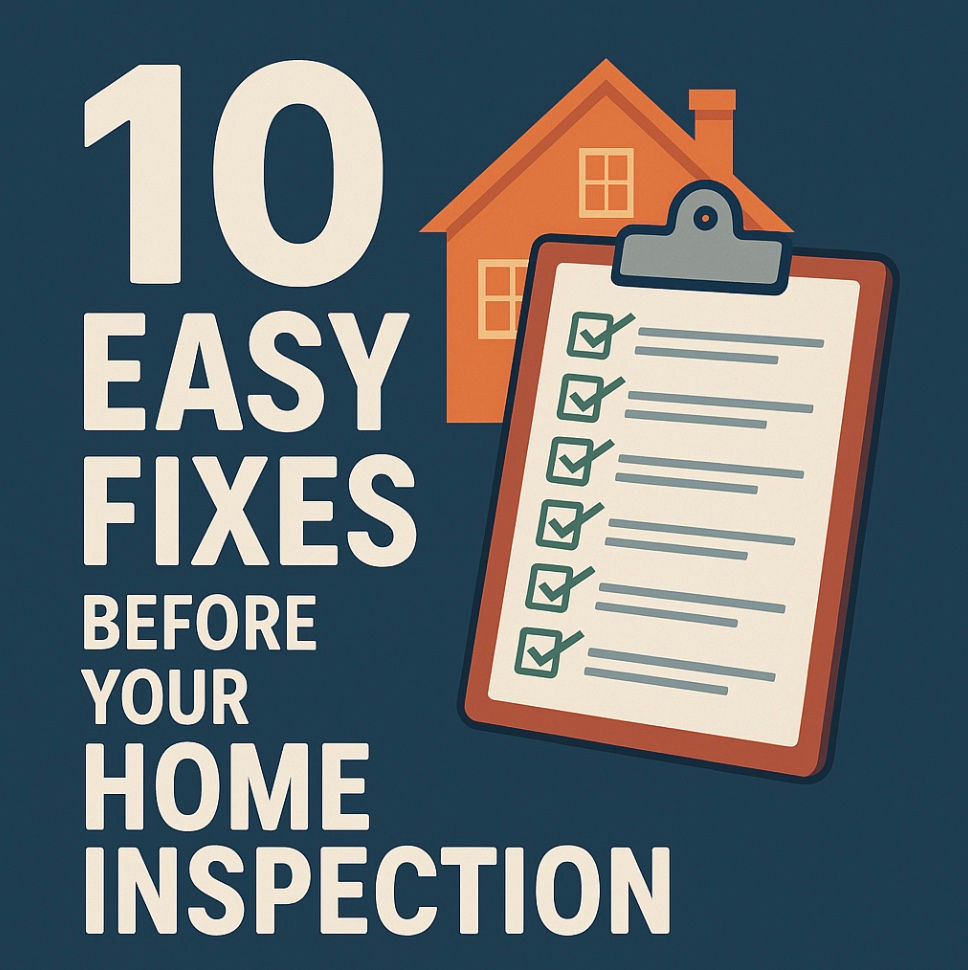10 Easy Fixes Before Your Home Inspection