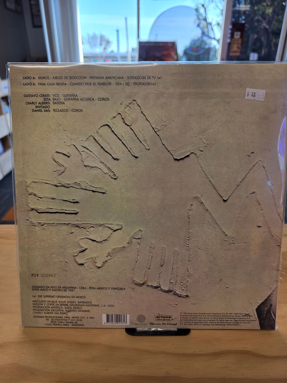 Thumbnail: Soda Stereo en Vivo - Ruido Blanco (Clear vinyl limited edition)