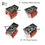 Thumbnail: RCP Xtreme Cool 56mm Burnt Umber Heat Sink (2) 40x10 Fans