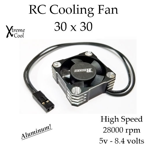 30mm x 30mm Aluminum Fan