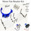 Thumbnail: RCP Xtreme Cool Blue Motor Bracket Fan Mounting Kit Choose your Cover