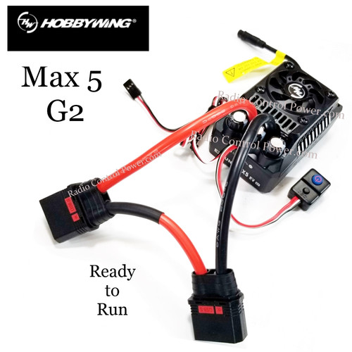 Hobbywing EzRun Max 5 G2 SD ESC (up to 12S) | Radio Control