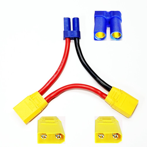EC5/IC5 to XT90 Batteries Series Harness 8 or 10 awg | Radio