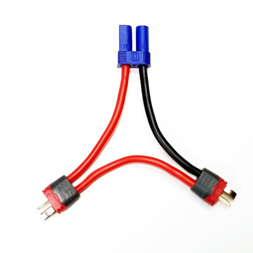 EC5/IC5 to Deans Batteries Series Harness 12 awg Radio Control Power