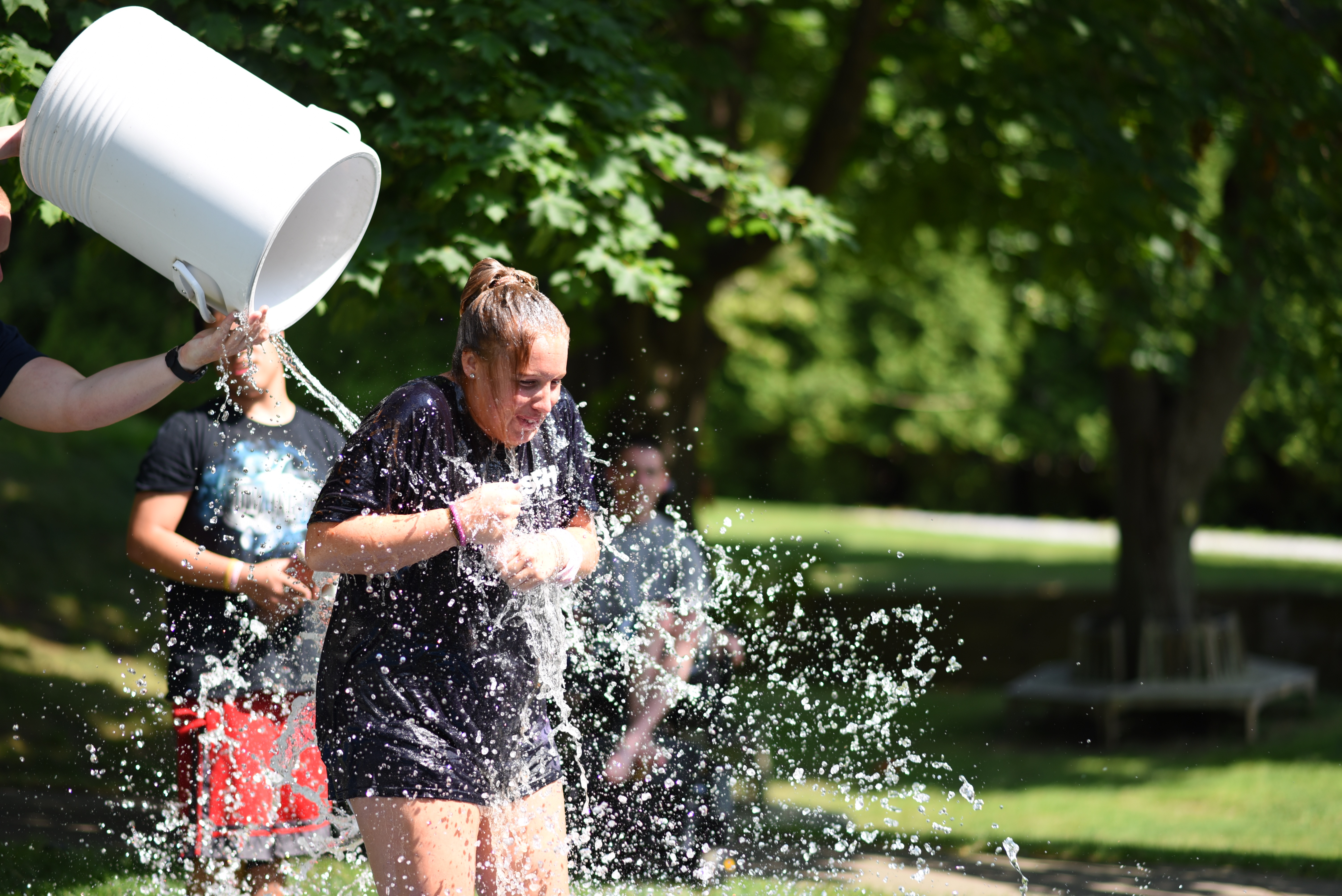 Cooling off!