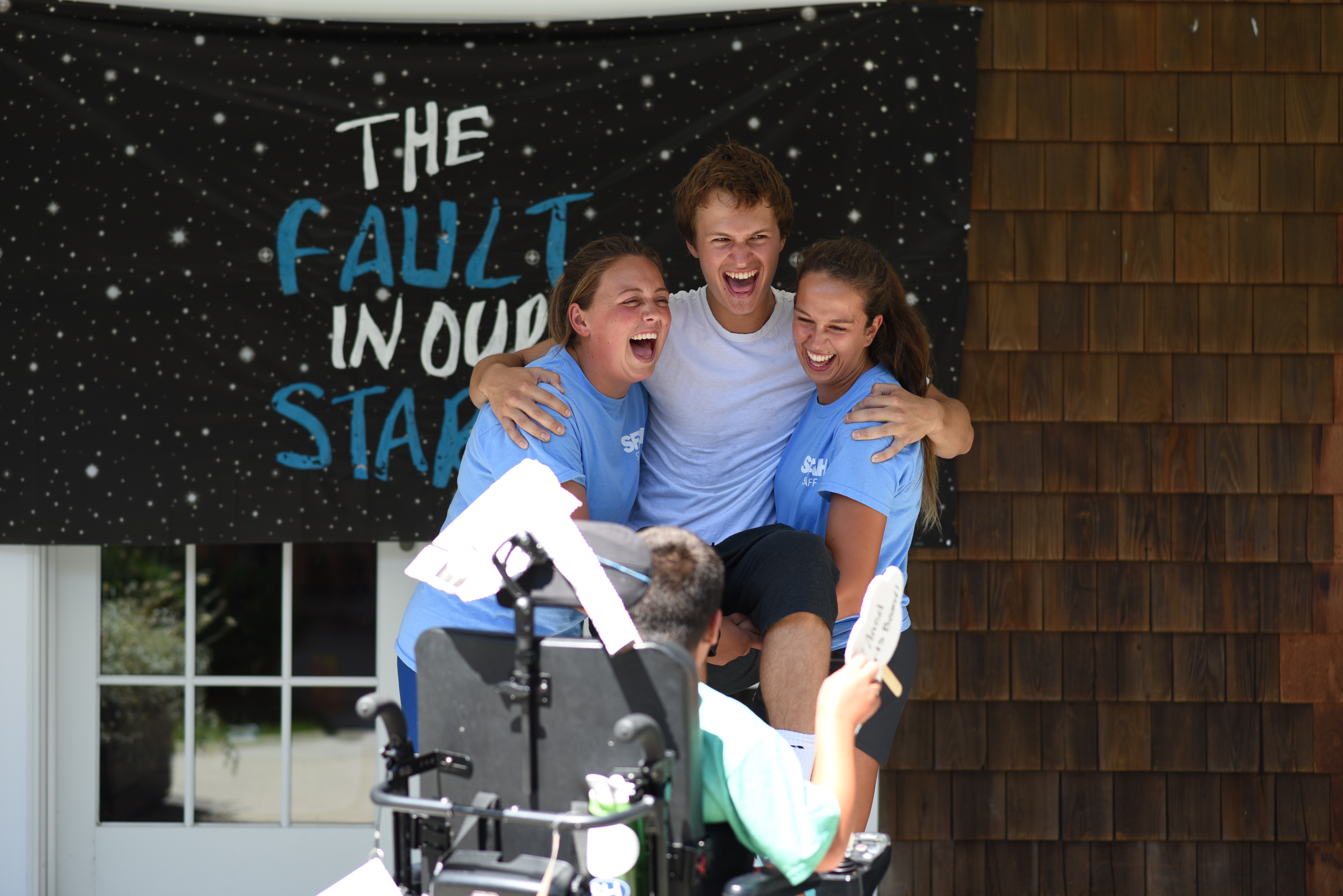 Ansel Elgort visits SFAH