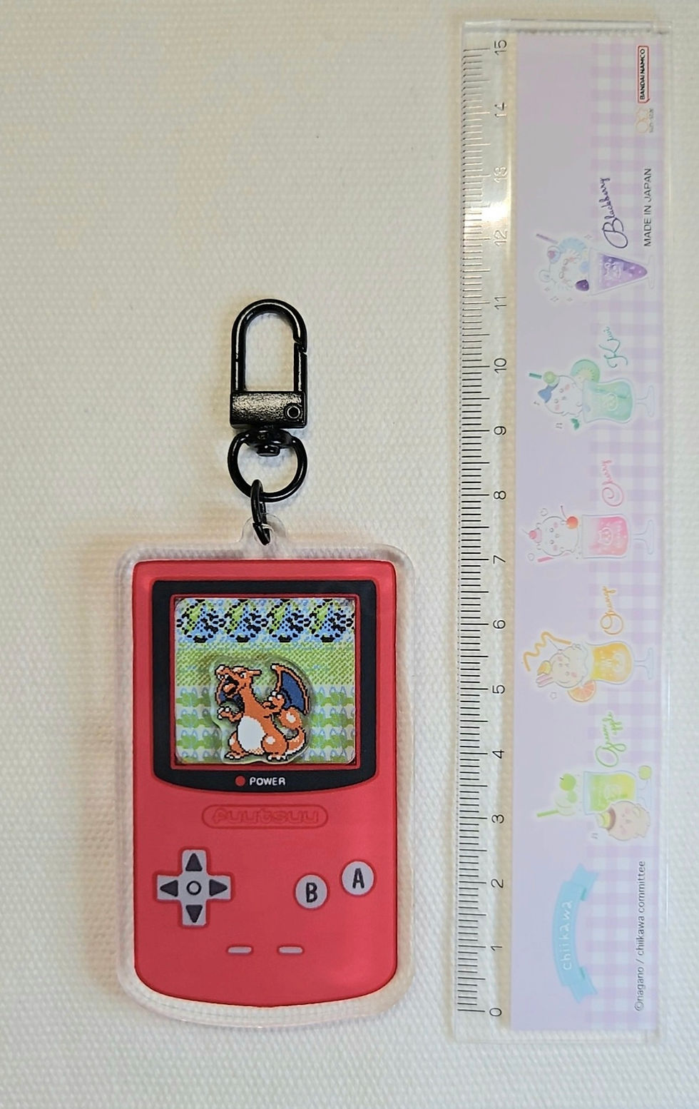 Thumbnail: Charizard Gameboy Shaker Keychain
