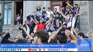 Barça 1-4 PSG : Celebration des fans de PSG Club Montréal- LDC