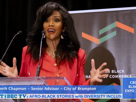 Gwyneth Chapman INSPIRATIONAL SPEECH Not to miss at Black Expo 2023