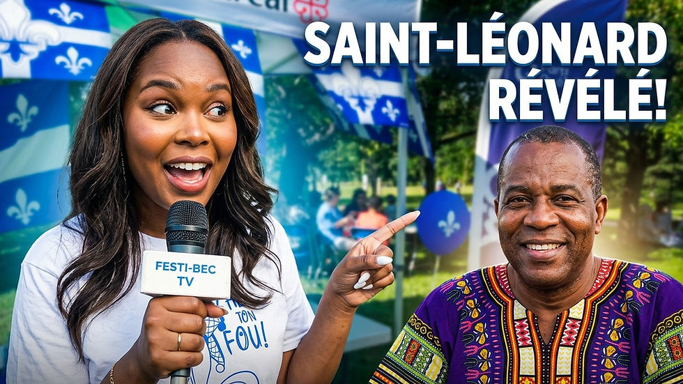 La Saint-Jean-Baptiste à Saint-Léonard comme vous ne l'avez jamais vue! avec AHQAD