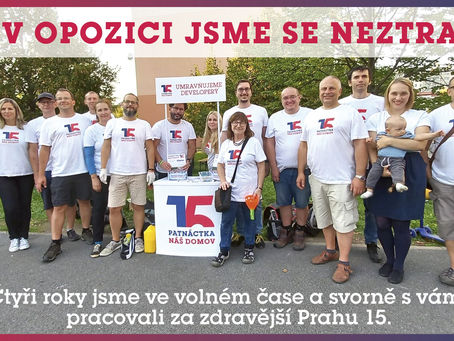 V opozici jsme se neztratili