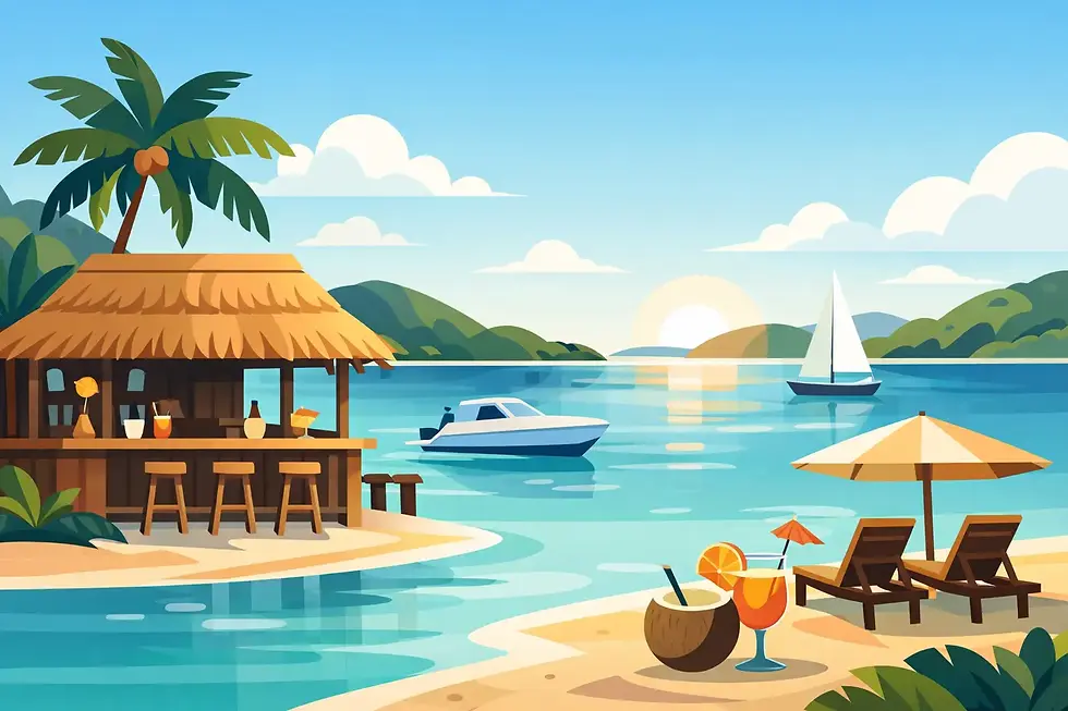 Best Beach Bars by Water in the BVI