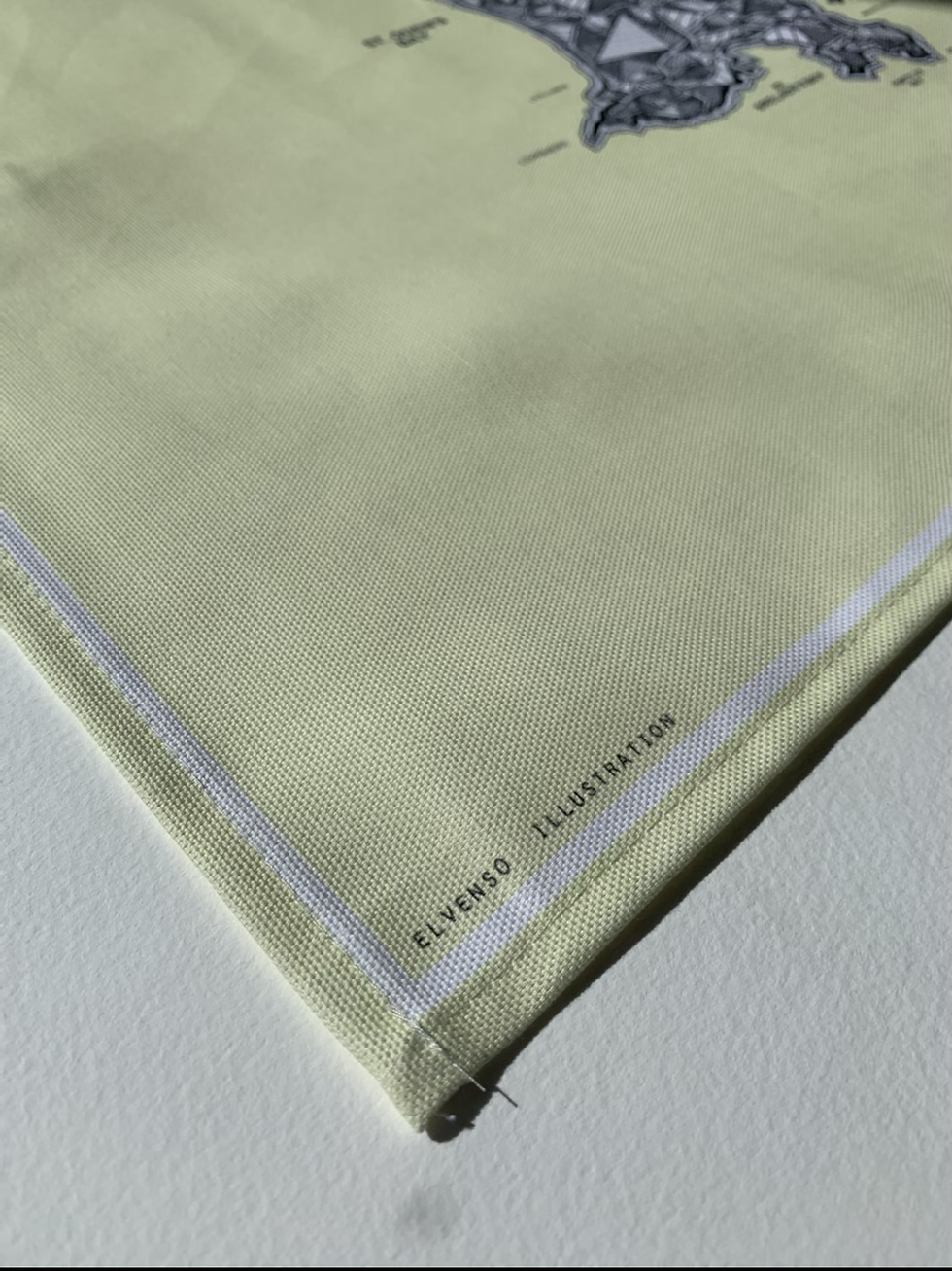 Thumbnail: Jersey Map - Tea Towel