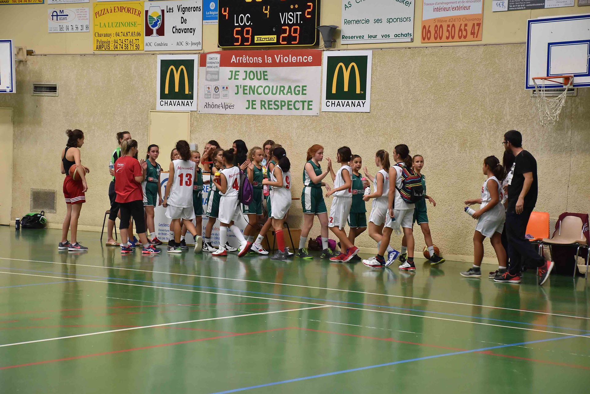 U13 F vs Tain Tournon 2