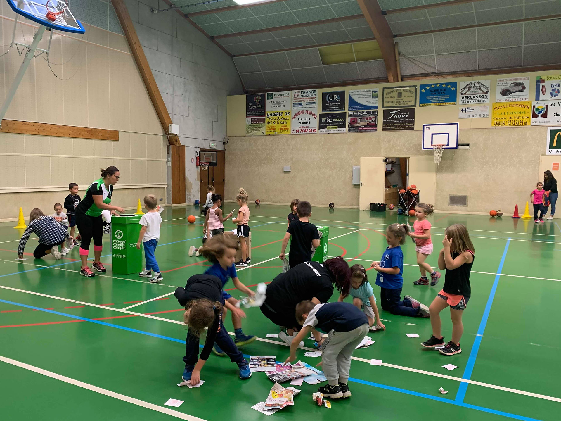 Entraînement baby autour du tri séle