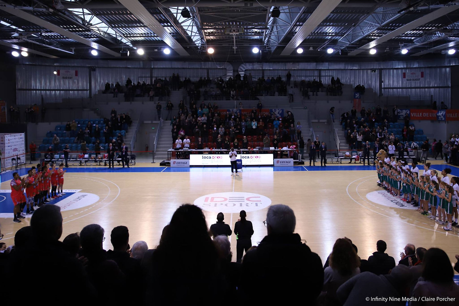 Sortie club Lyon ASVEL Féminin