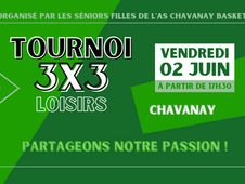 Tournoi 3x3 loisirs à Chavanay
