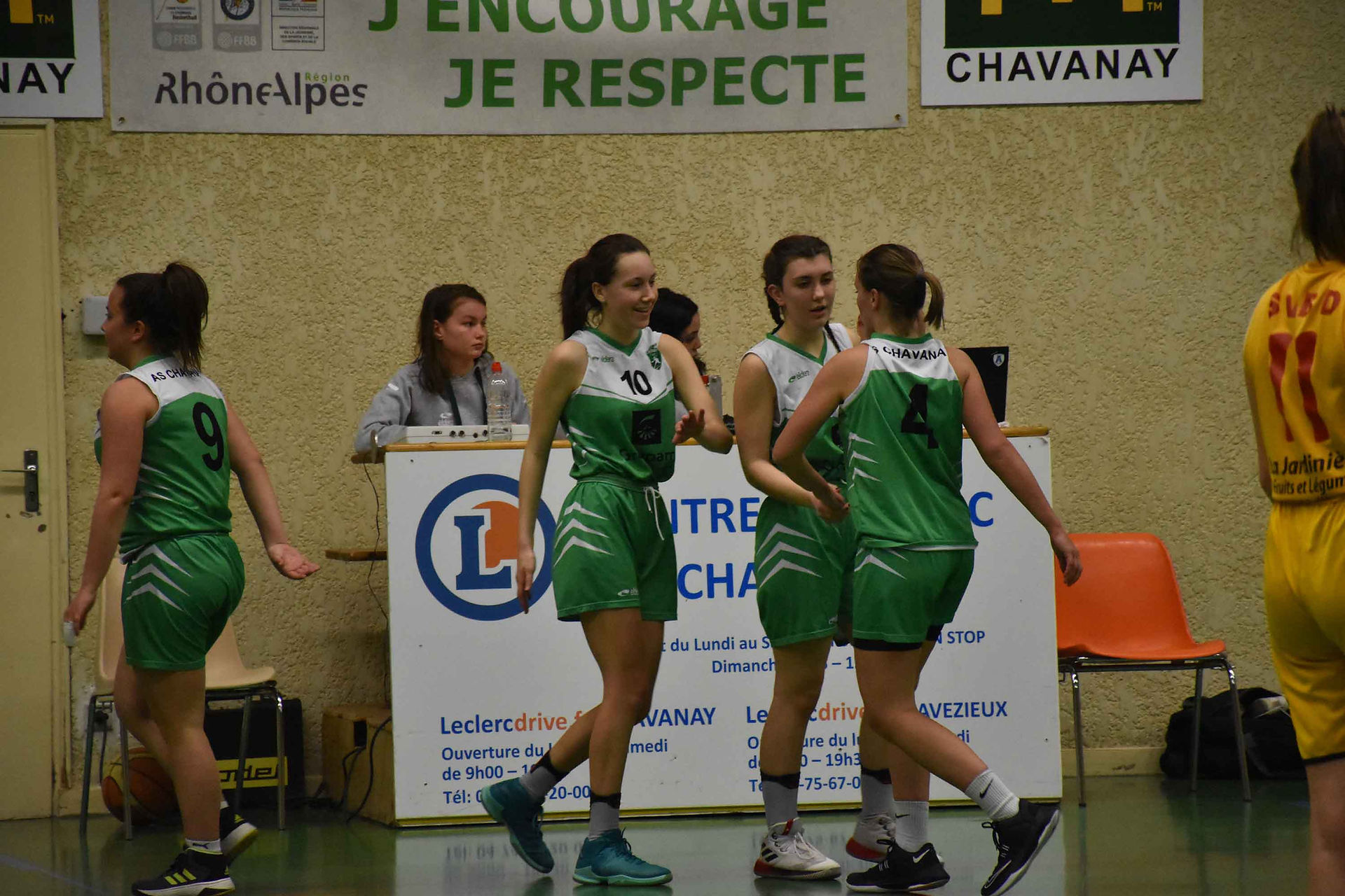 U18 F vs Saint-Vallier