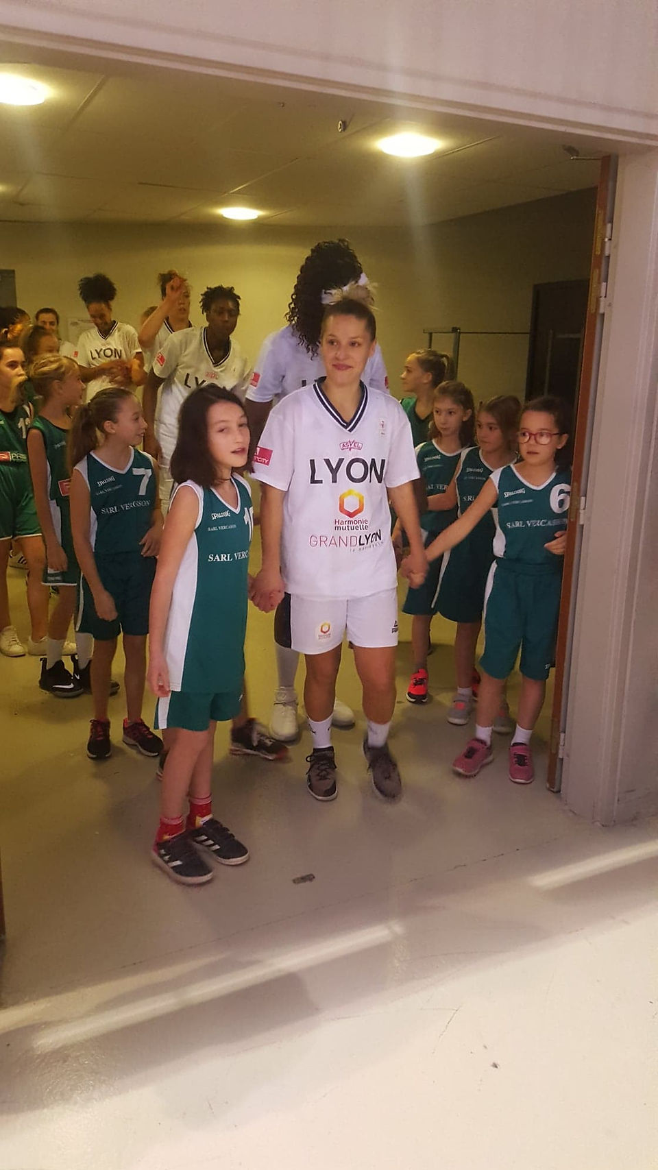 Sortie club Lyon ASVEL Féminin