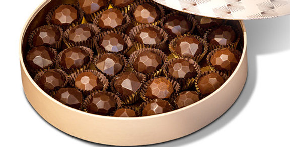 35 truffle round carton box