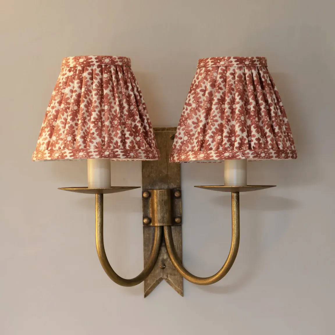 Ashfield Empire Pleated Shade - Rust