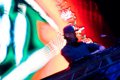 Cuco performing at MadSoul fest 2025 