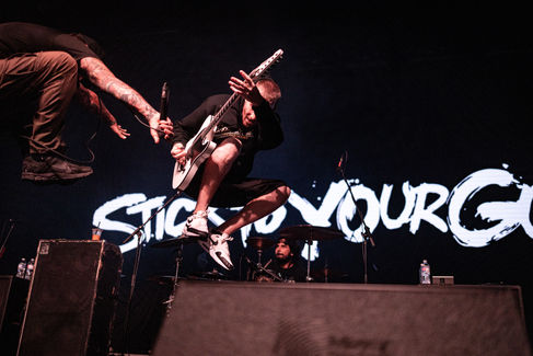 Stick To Your Guns in concert in Pickering, Canada