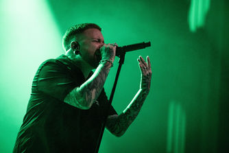 Anberlin in concert in Pickering, Canada