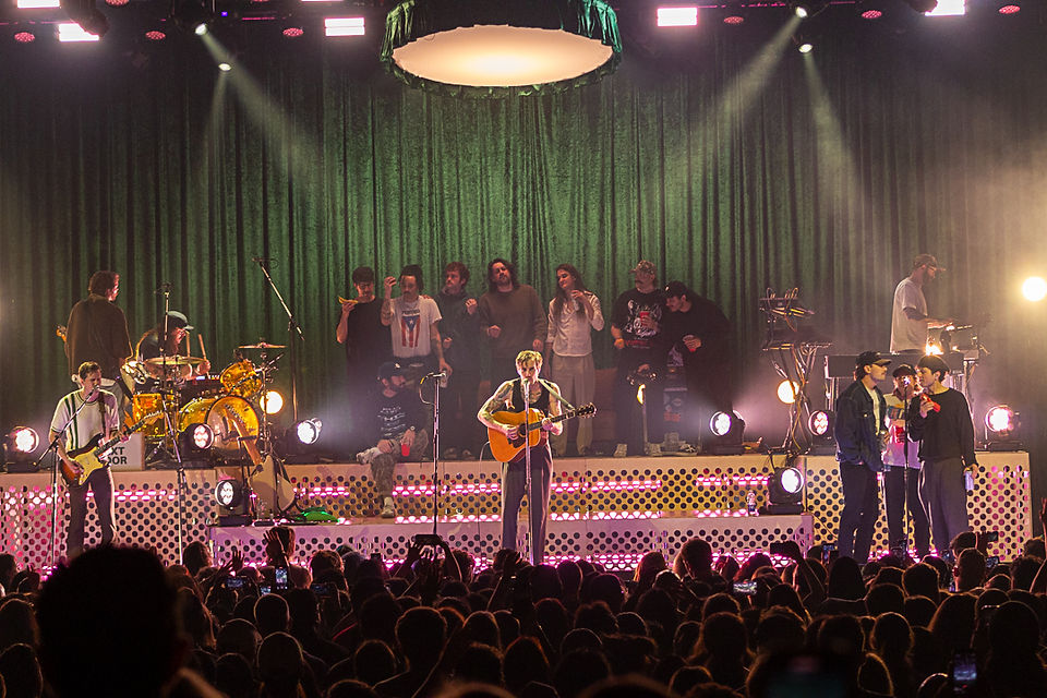 The Maine performing live at History Toronto on April 15 