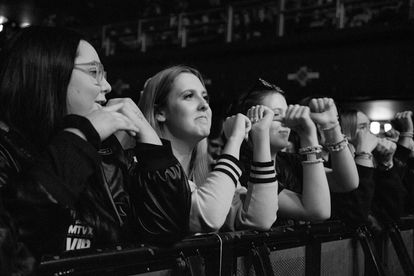Soap opening up for The Vamps in concert in Birmingham - September 29, 2024