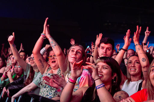 The Maine performing live at History Toronto on April 15