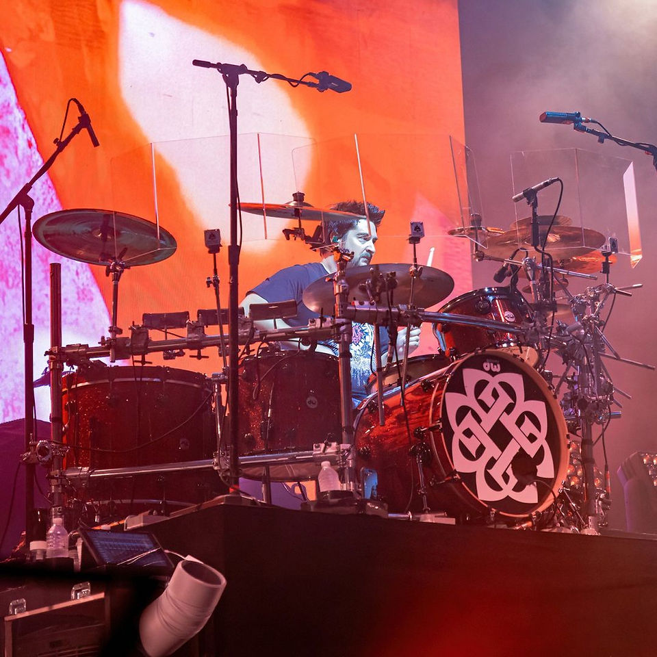 breaking benjamin in concert in Raleigh, NC on September 21, 2024