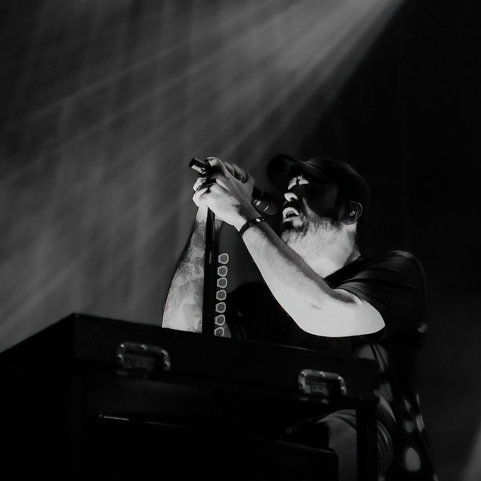 breaking benjamin in concert in Raleigh, NC on September 21, 2024