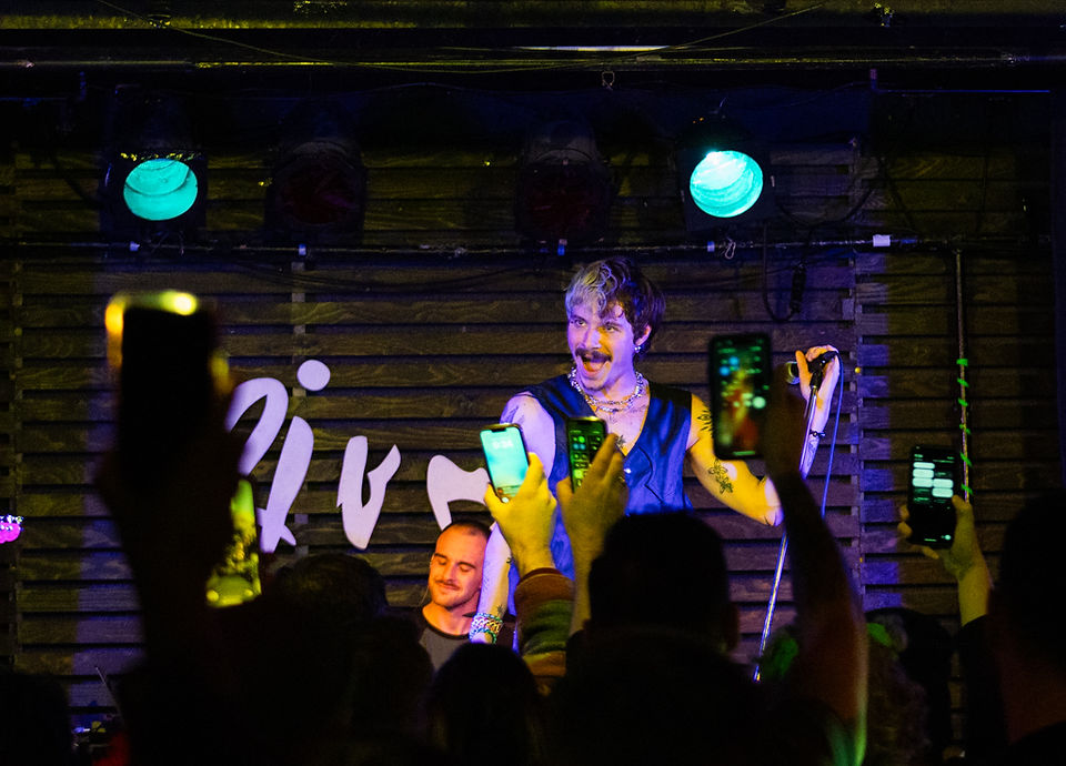 Zee Machine opening up for Candi Carpenter in concert at The Rivoli - February 18th