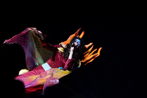 Magdalena Bay performing at Mad Soul Fest 2025