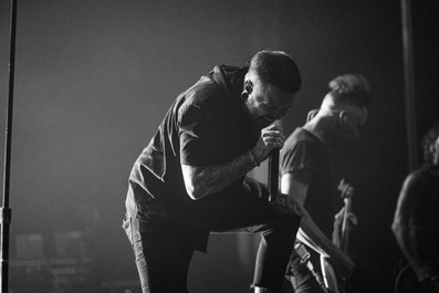Anberlin in concert in Pickering, Canada