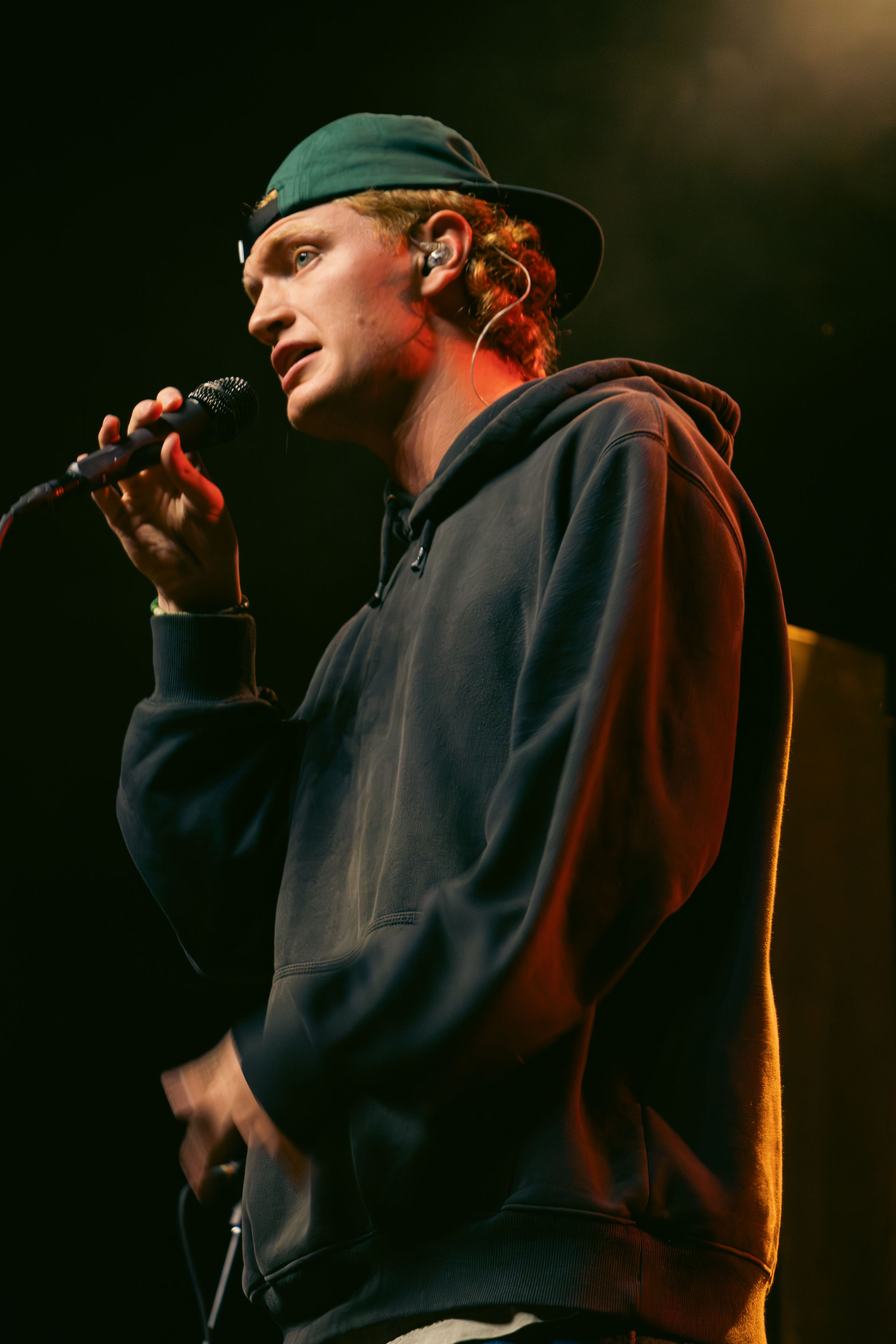 Henrik opening up for David Kushner on  The Dichotomy Tour in Oakland, CA - November 23, 2024