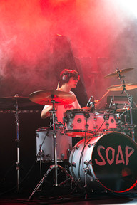 Soap opening up for The Vamps in concert in Birmingham - September 29, 2024