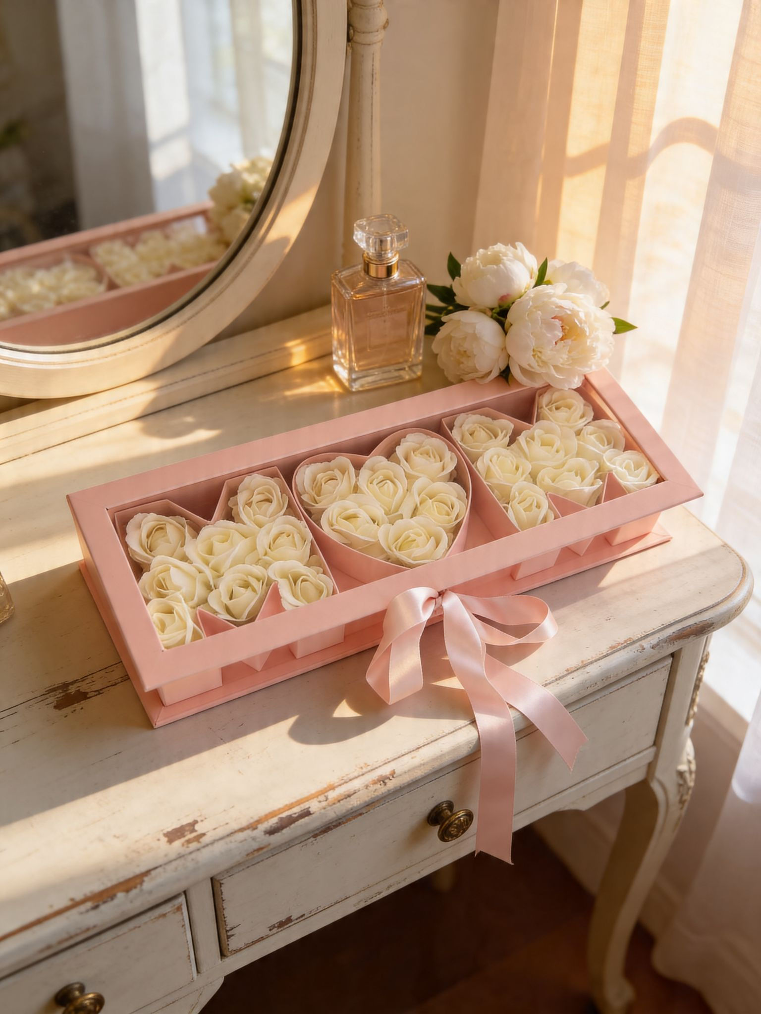 Blooming Pink Mum Box