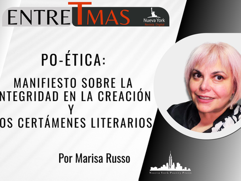 Po-ética: Manifiesto sobre la integridad en la creación y los certámenes literarios 