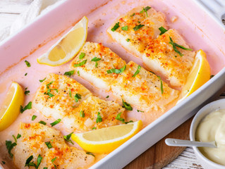 Baked Flounder with Lemon and Butter