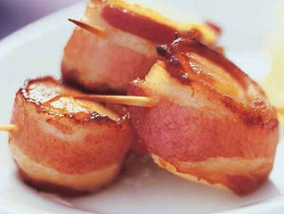 Scallops Wrapped in Bacon