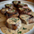 Steak with Haunted Bourbon Garlic Cream Sauce