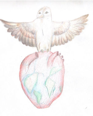 Mankind coach Heart Sparrow in Heers is healer in sjamanisme en schrijver.