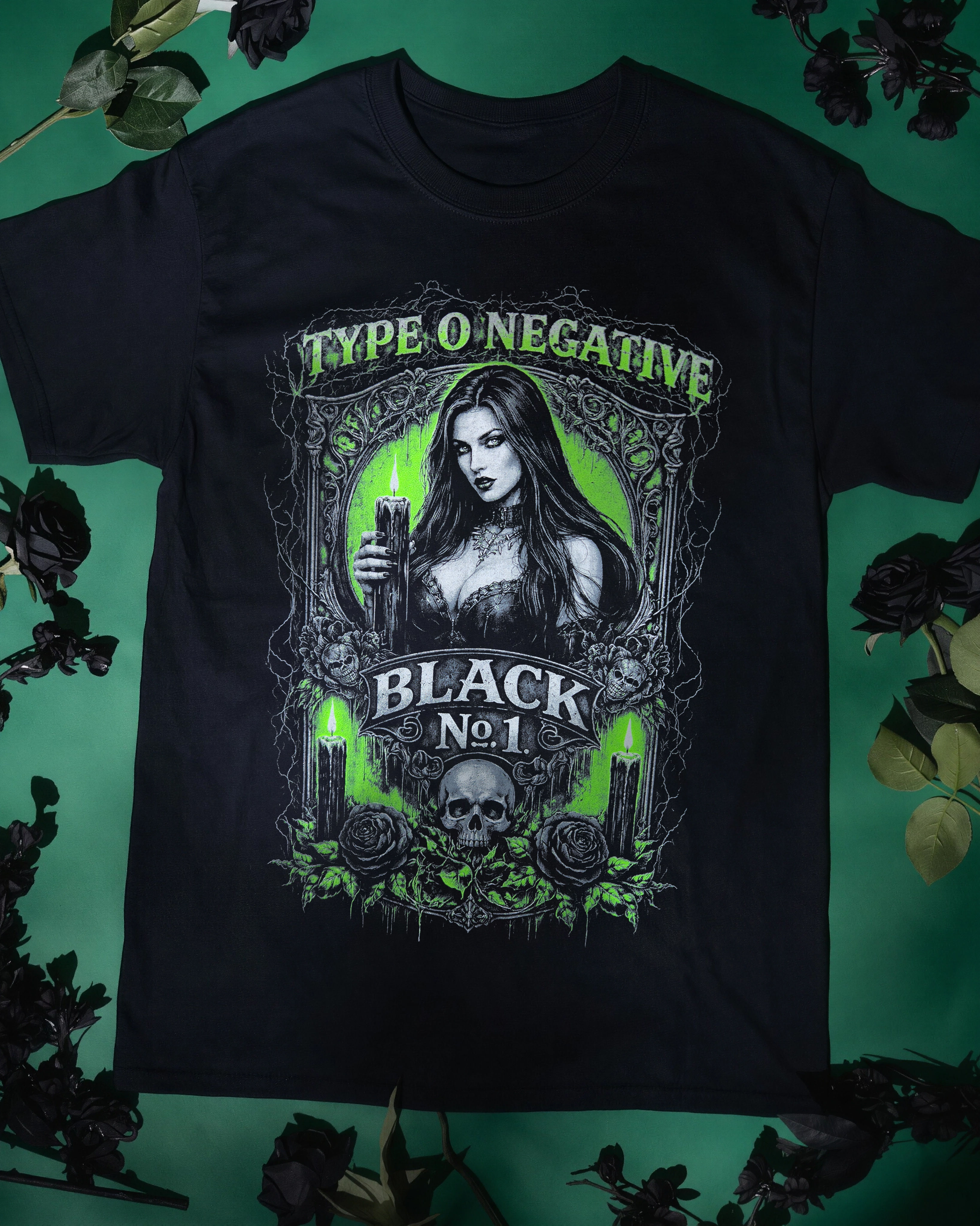 Playera Type O Negative "Black No. 1"
