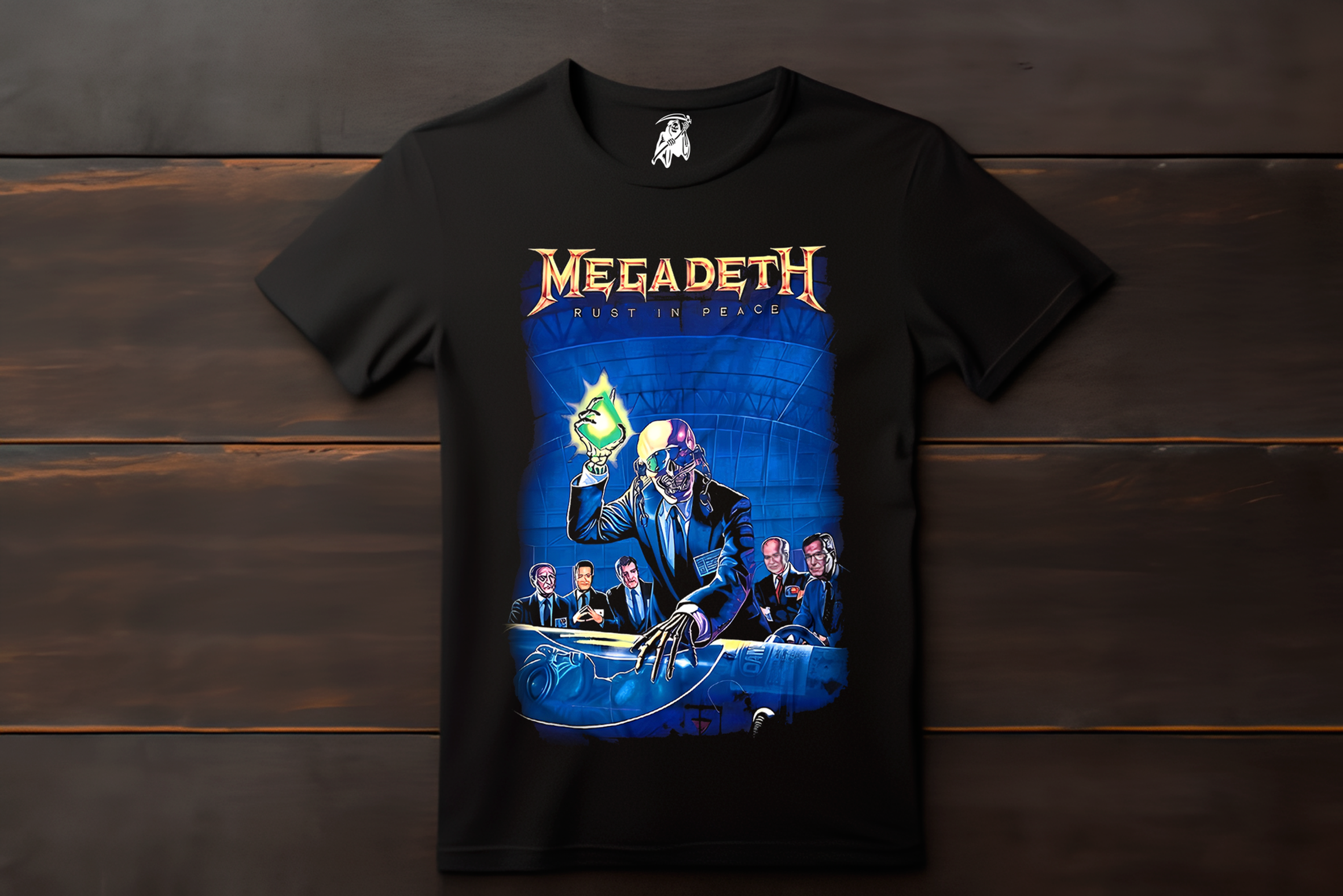 Playera Megadeth (Rust In Peace)