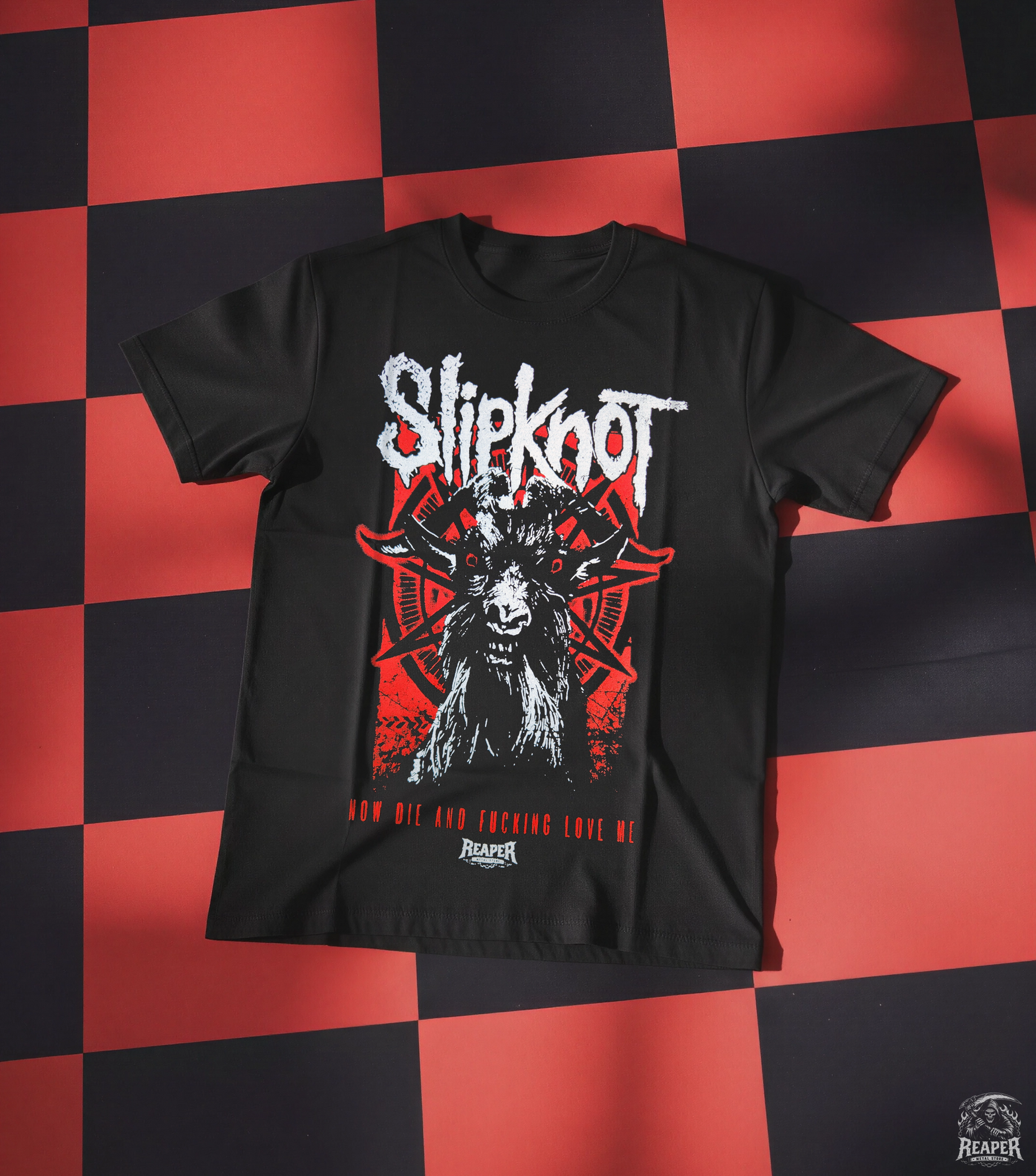 Playera Slipknot "Now Die And Love Me"