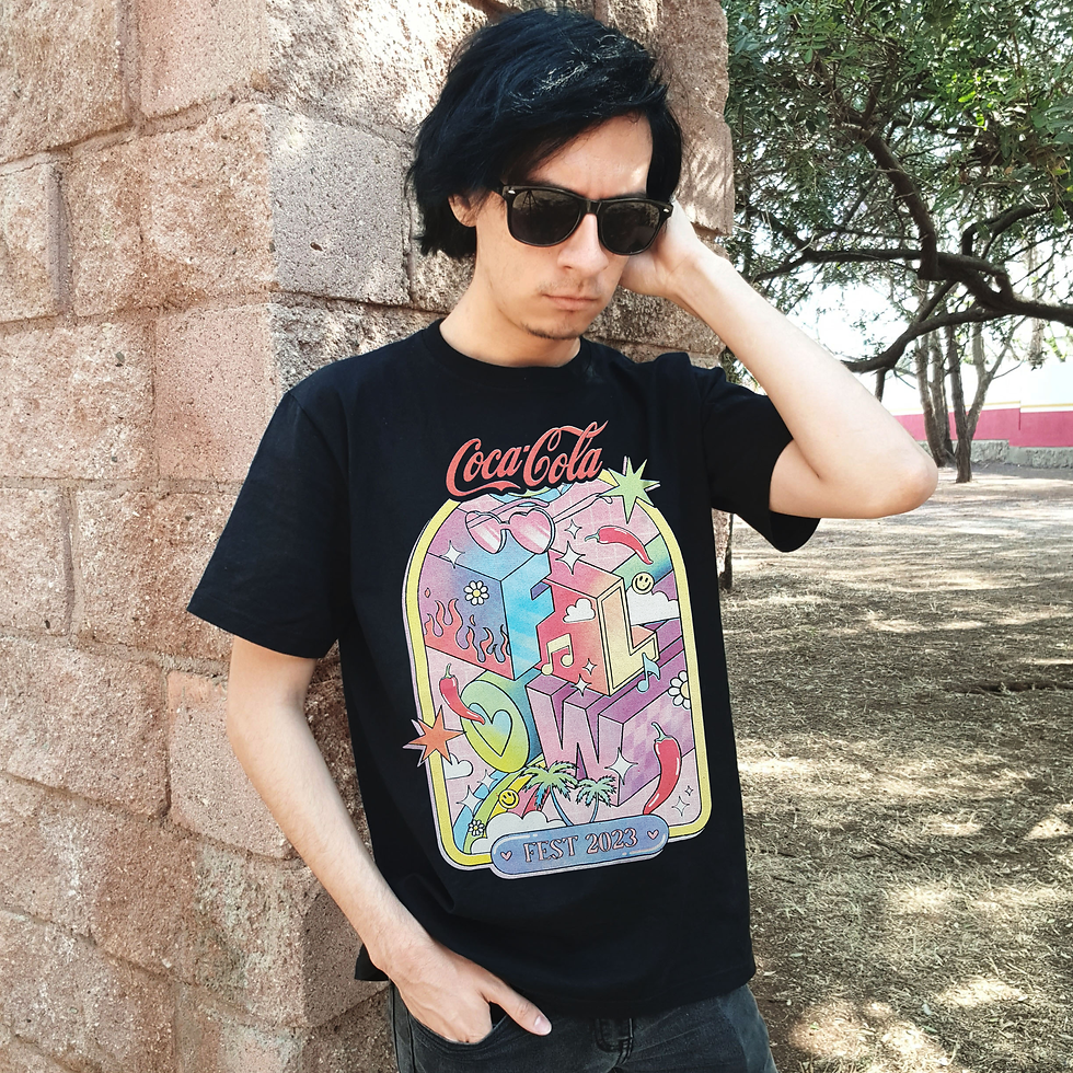 Playera CocaCola Flowfest "2023"