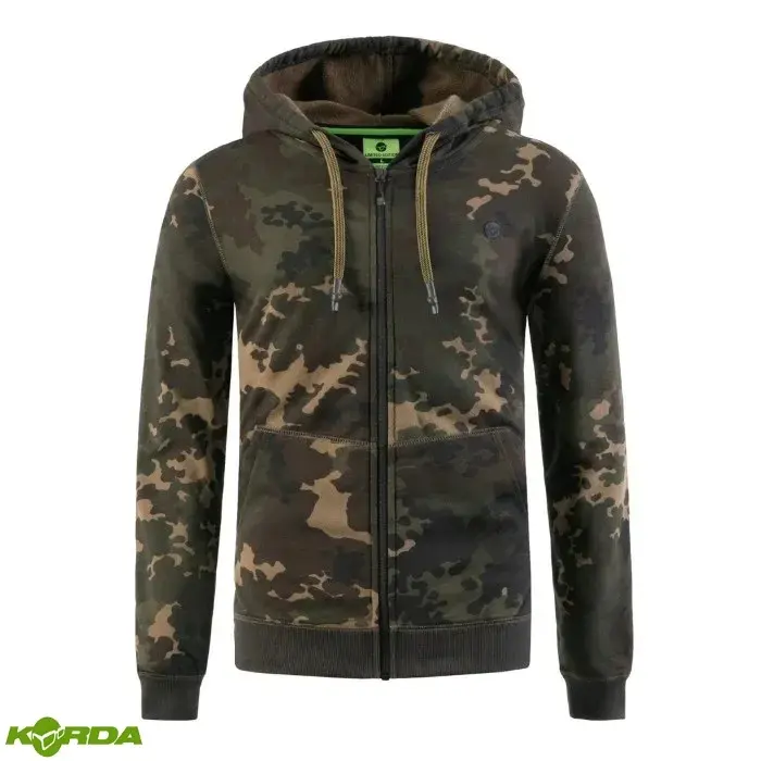 Прев'ю: Толстовка Korda Zip Hoodie Dark Kamo KCL985 - KCL986 - KCL984